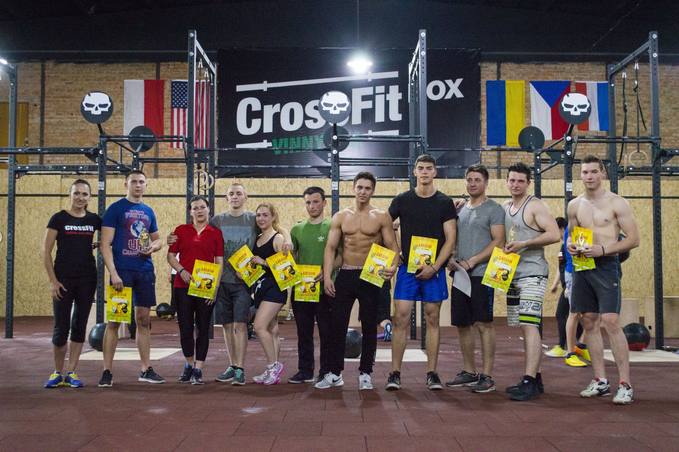 У Вінниці пройшли змагання з кросфіту серед студентів