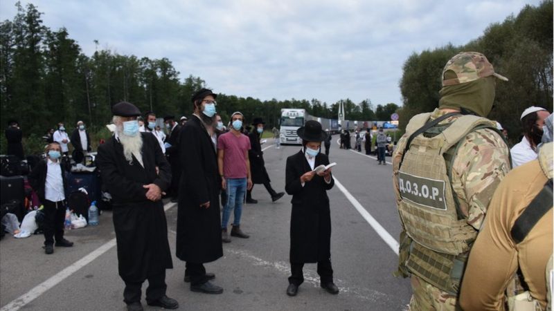  Хасиди  намагаються прорватися в Україну через сусідню Білорусь (відео)