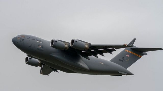 В Україну зі США прибув черговий літак з боєприпасами