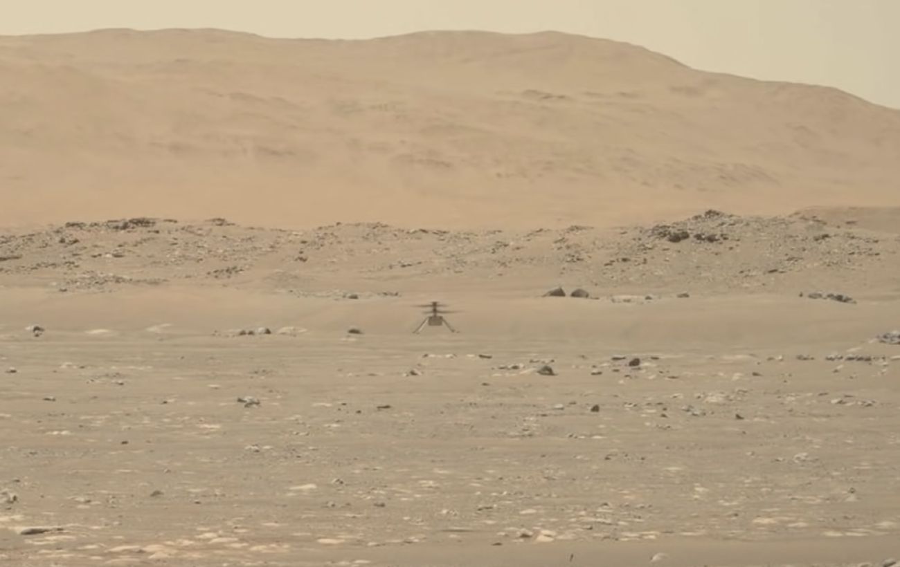 NASA показало відео першого польоту дрона на Марсі