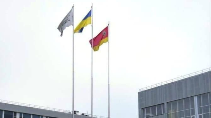 На ЧАЕС підняли український прапор 