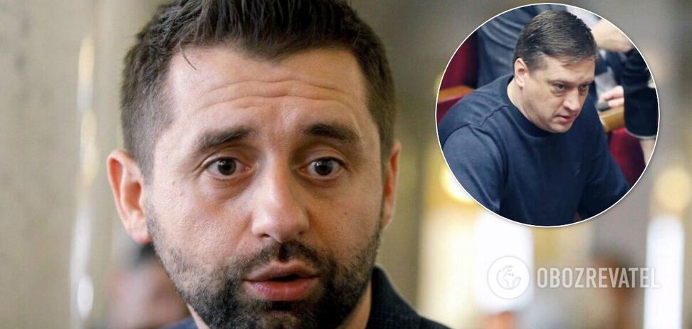 Давида Арахамію побачили в ресторані зі скандальним нардепом