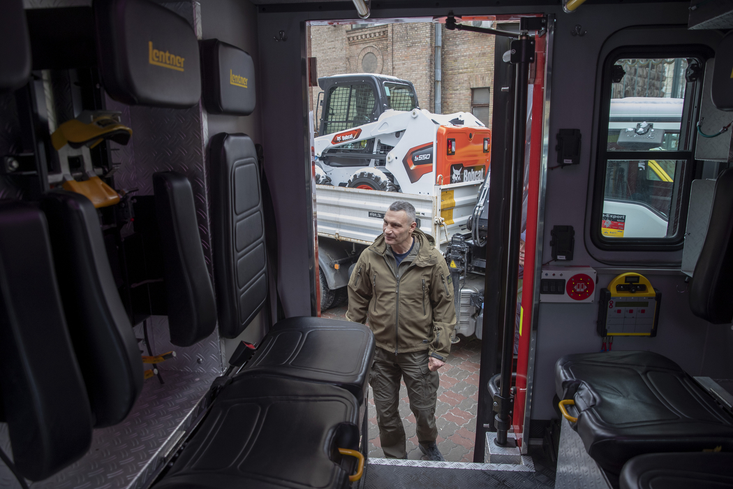 Кличко: "Київ отримав нову партію допомоги від німецьких партнерів"