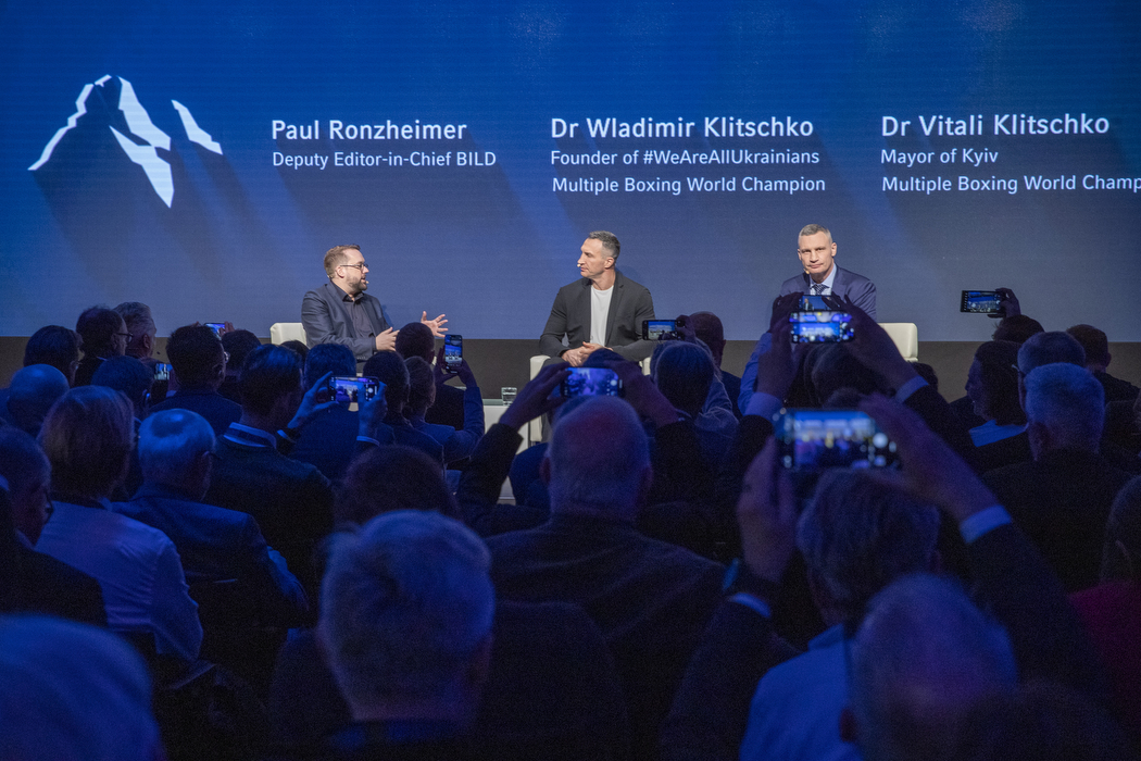 Клички виступили на великому заході в Німеччині, де обговорюють безпеку та стійкість Європи