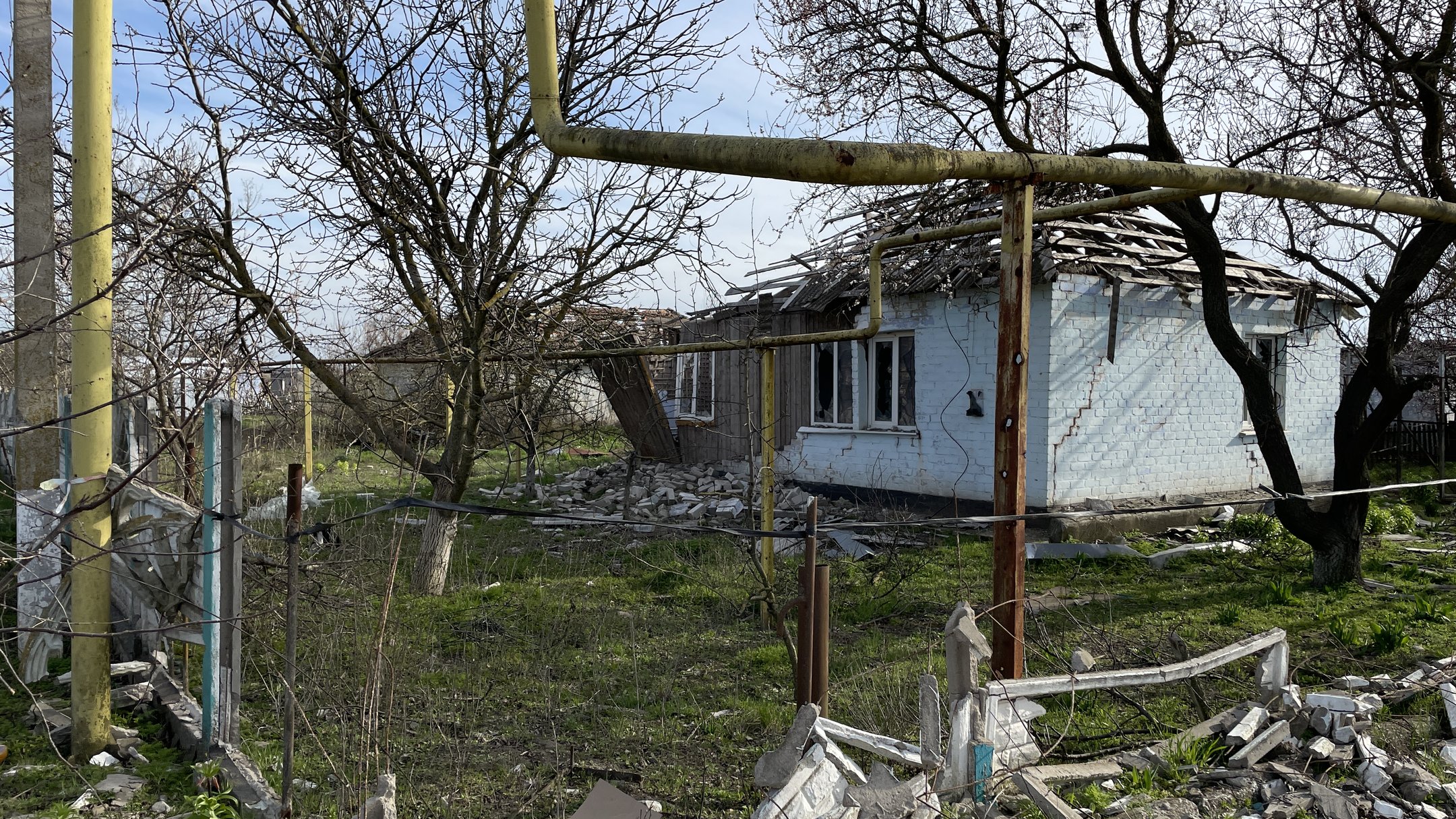 російська армія обстріляла селище Козацьке на Херсонщині