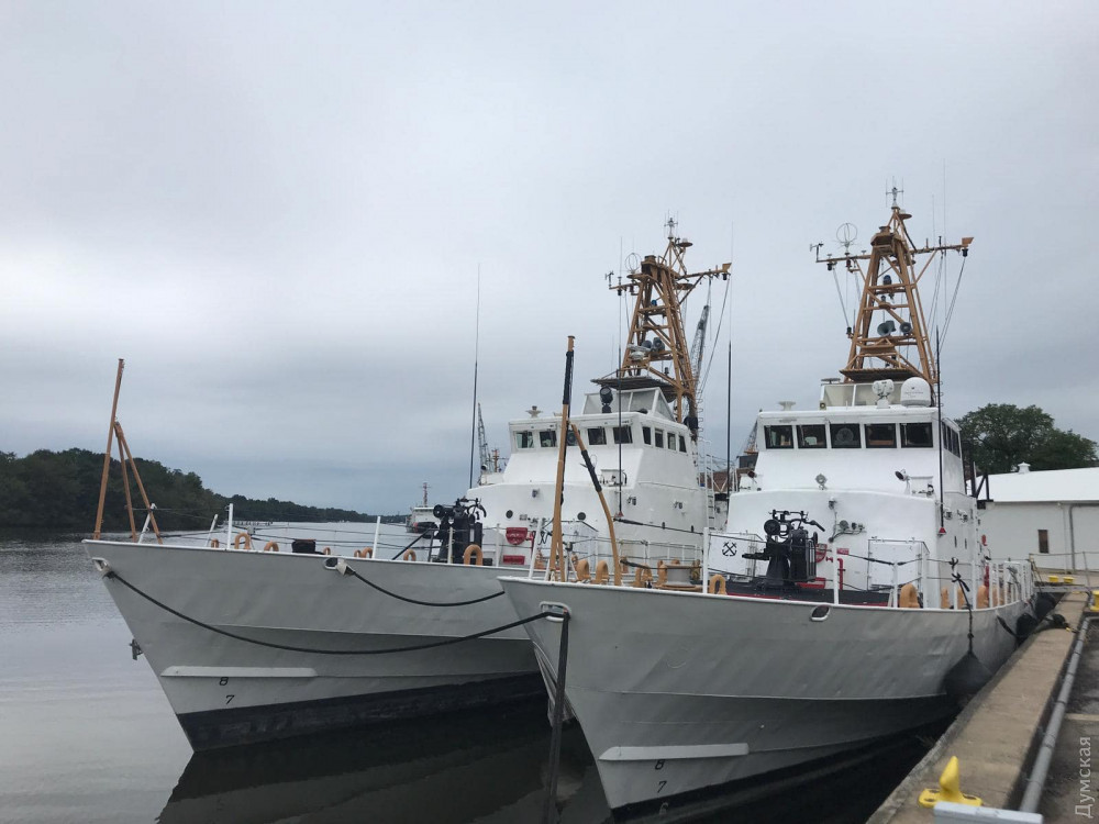 «Aйленды» нaши! СШA передaли Укрaине двa пaтрульных кaтерa