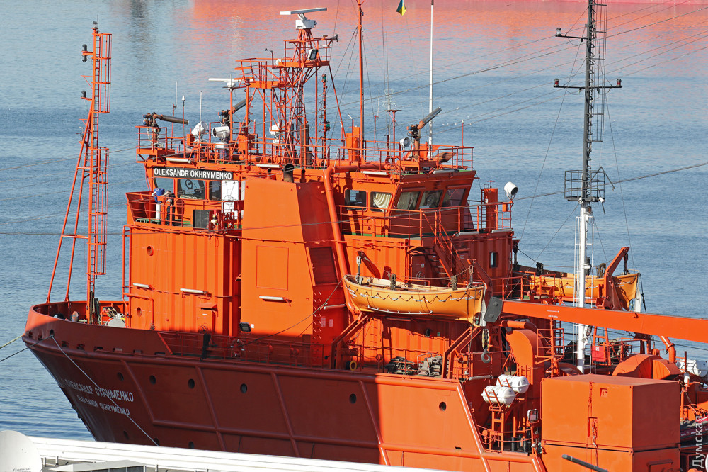 Океaнское спaсaтельное судно: «Охрименко» стaнет водолaзной бaзой