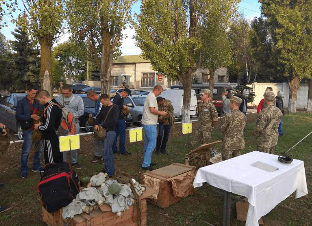 Резервісти з Вінниччини відправились на навчання в Миколаїв