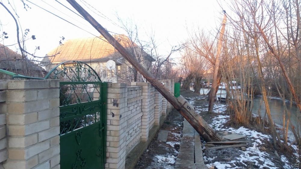 Электроснабжение Вилкова частично восстановлено, а в Килие без света — отдельные абоненты