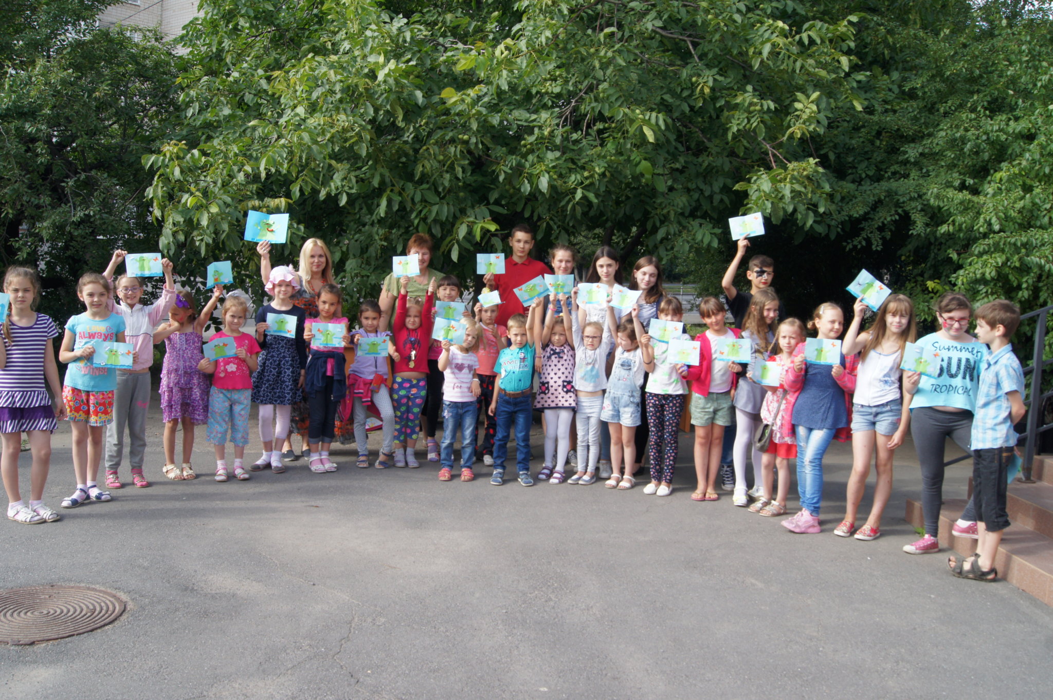 Проект "Мистецькі вихідні" вкотре розважав вінницьких дітлахів