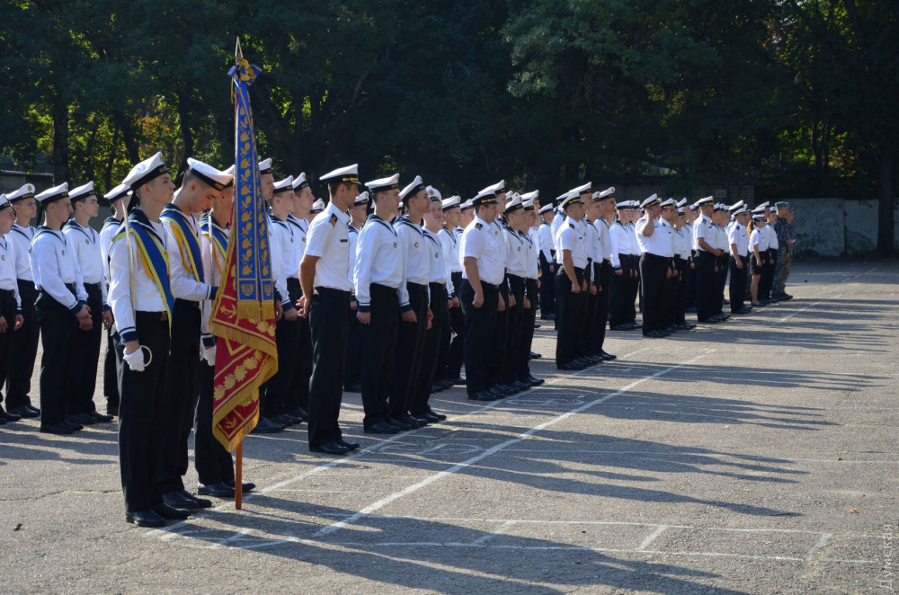 В одесском военно-морском лицее прозвенел первый звонок