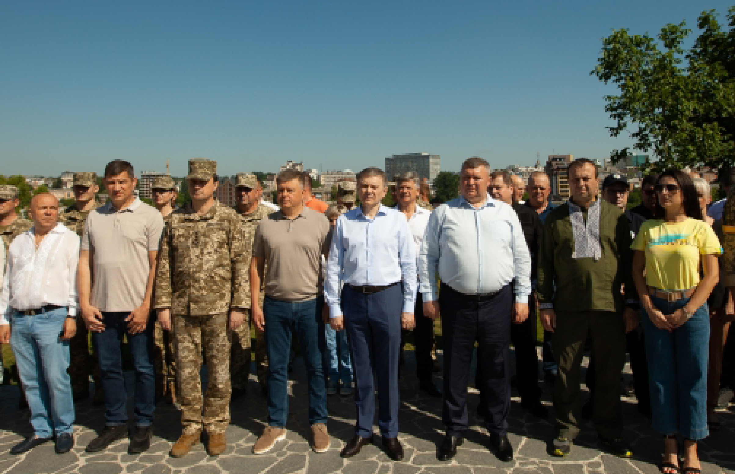 У Вінниці відбулися урочистості з нагоди відзначення Дня Конституції України 