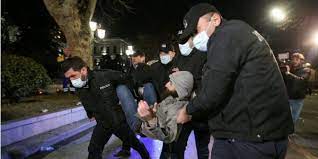 У Тбілісі поліція затримала 66 людей