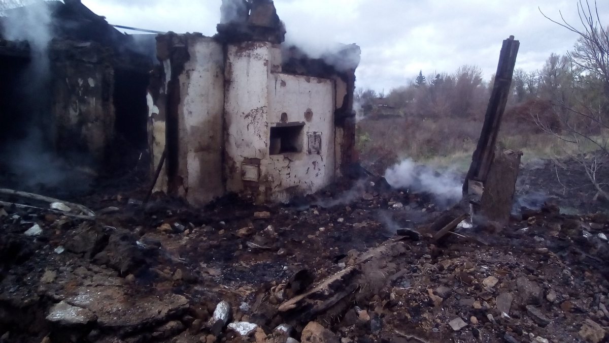 На Вінниччині згорів житловий будинок