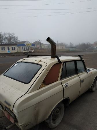 Загадочный автомобиль колесил по Одесской области