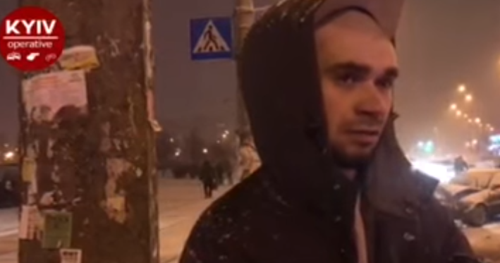 У Києві через таксиста "під кафом" постраждала вагітна жінка (Відео)