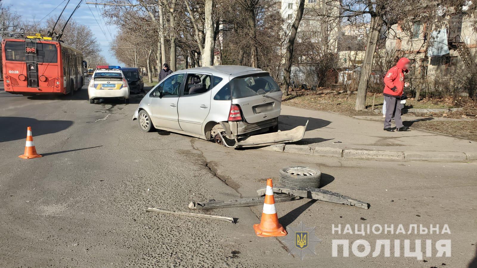 В Одесі у ДТП постраждало двоє дітей