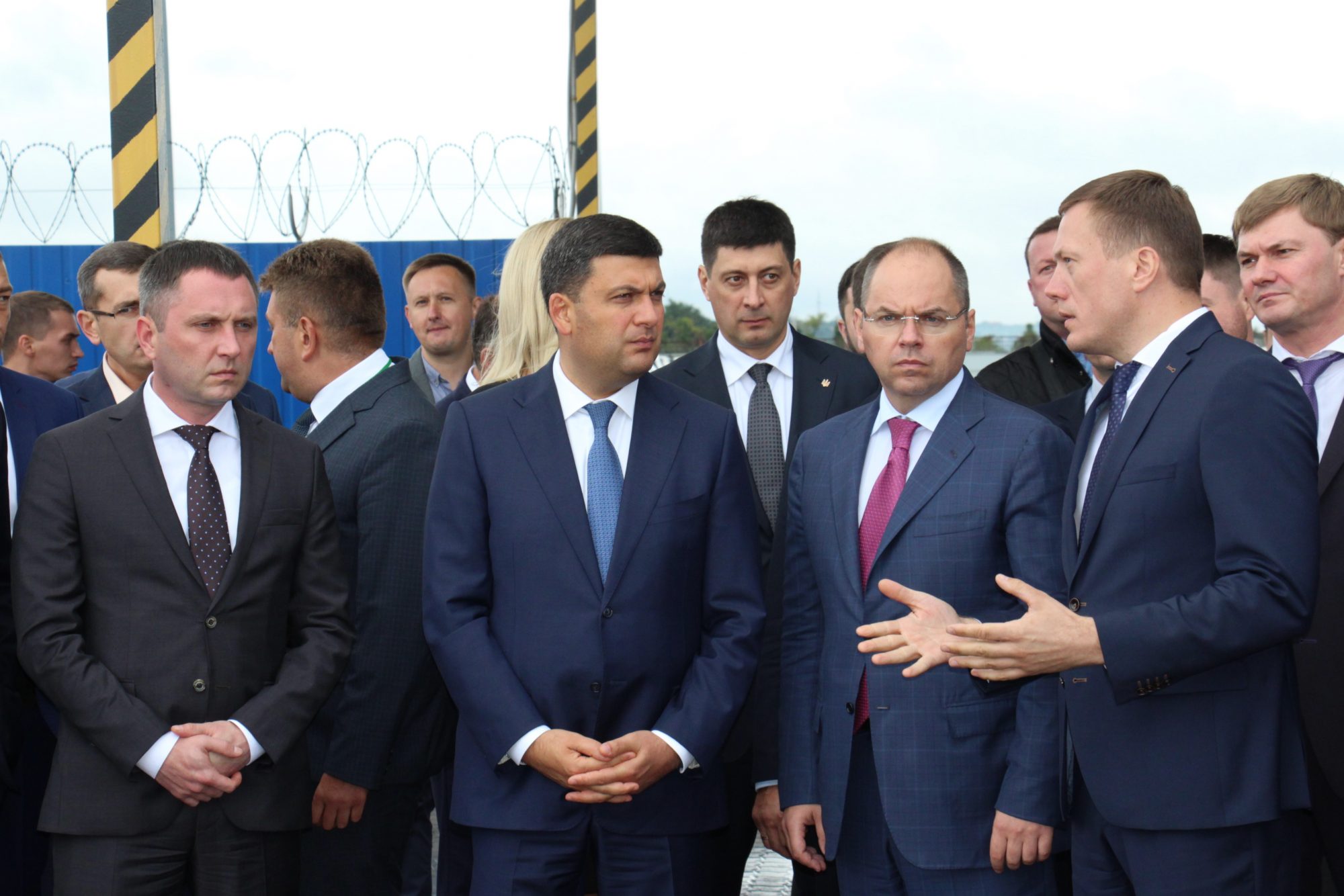 В Одеському порту Володимиру Гройсману продемонстрували новітні технології митного огляду (фото)