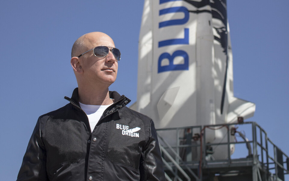 Джефф Безос 20 липня вирушить у космос на власному кораблі New Shepard