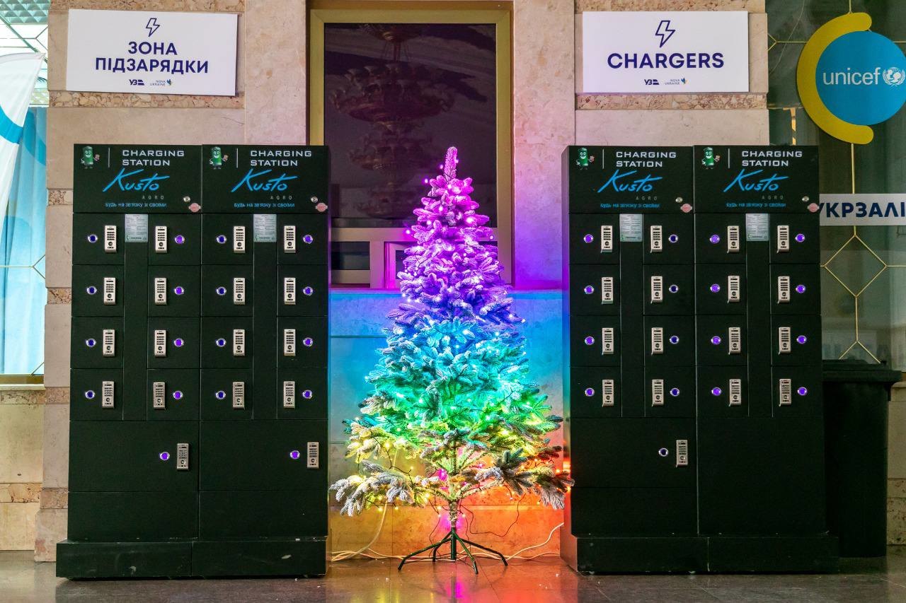 «Укрзалізниця» встановить на вокзалах країни безоплатні зарядні станції