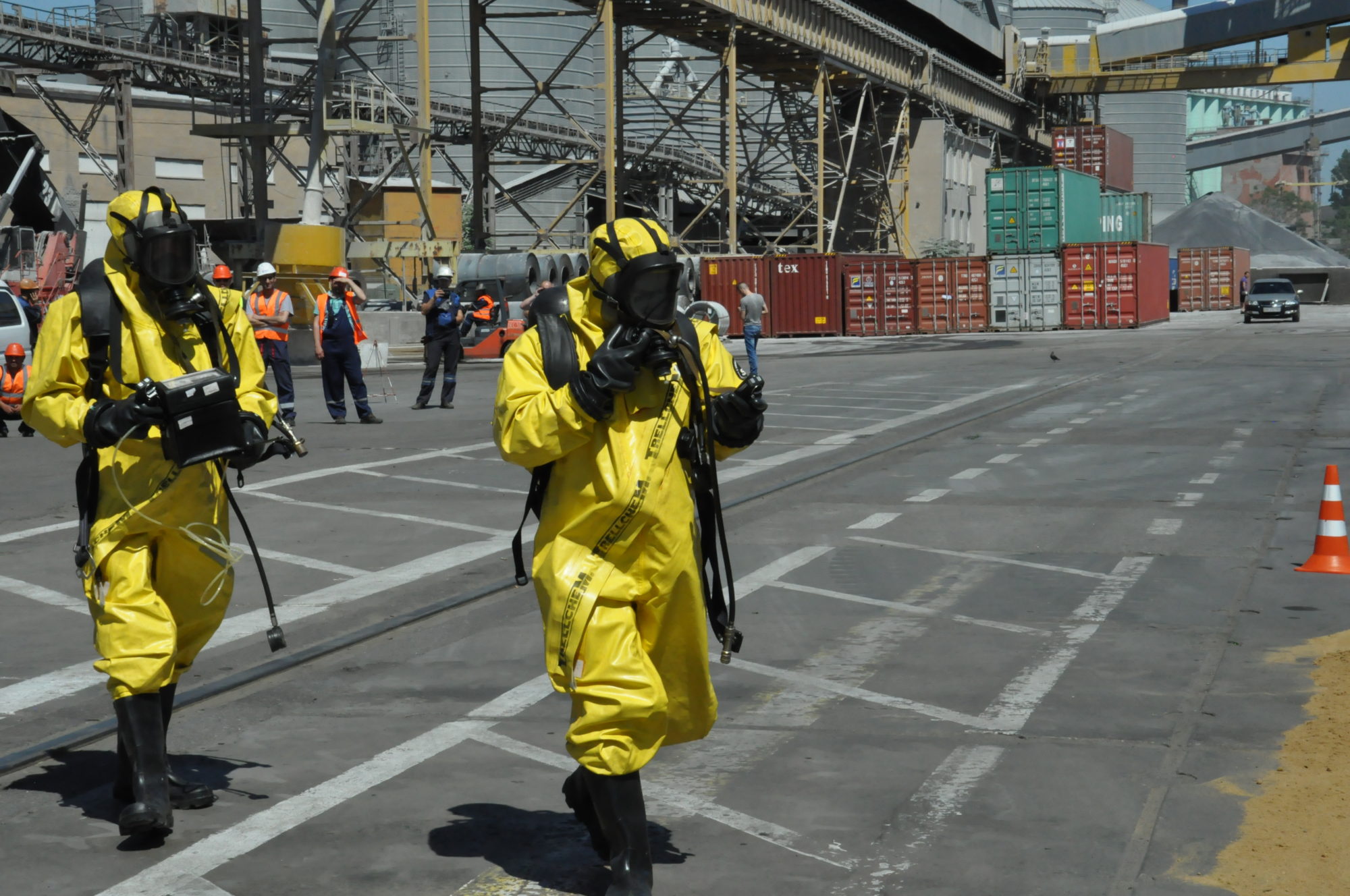 В Одеському порту пройшли навчання з ліквідації надзвичайних ситуацій