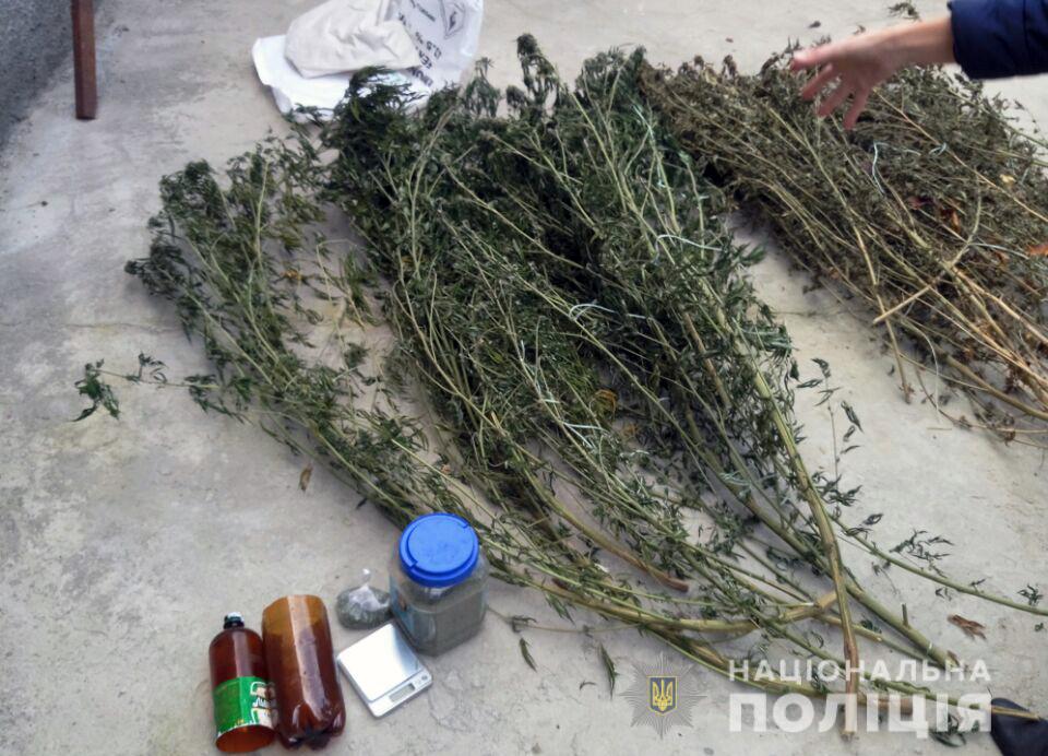 На Херсонщині чоловік вирощував у себе вдома коноплі на продаж