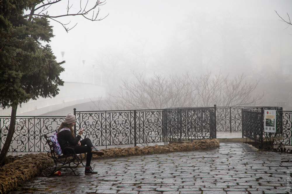Silent Hill по-одeсски: город окутал плотный туман (фоторeпортаж)