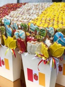 В Одессе появился съедобный флaг городa