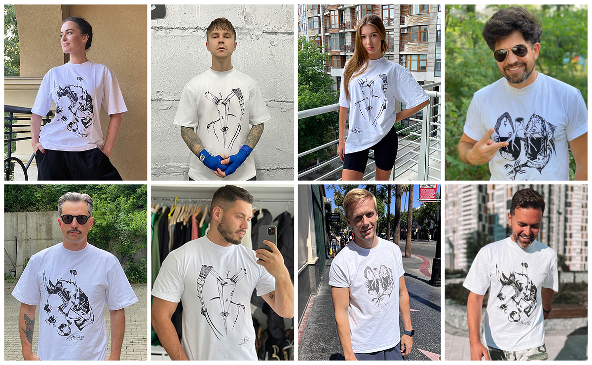 Даша Астаф'єва, Артем Пивоваров та Міс Україна-2021 Олександра Яремчук взяли участь в арт-проєкті для допомоги дітям-переселенцям