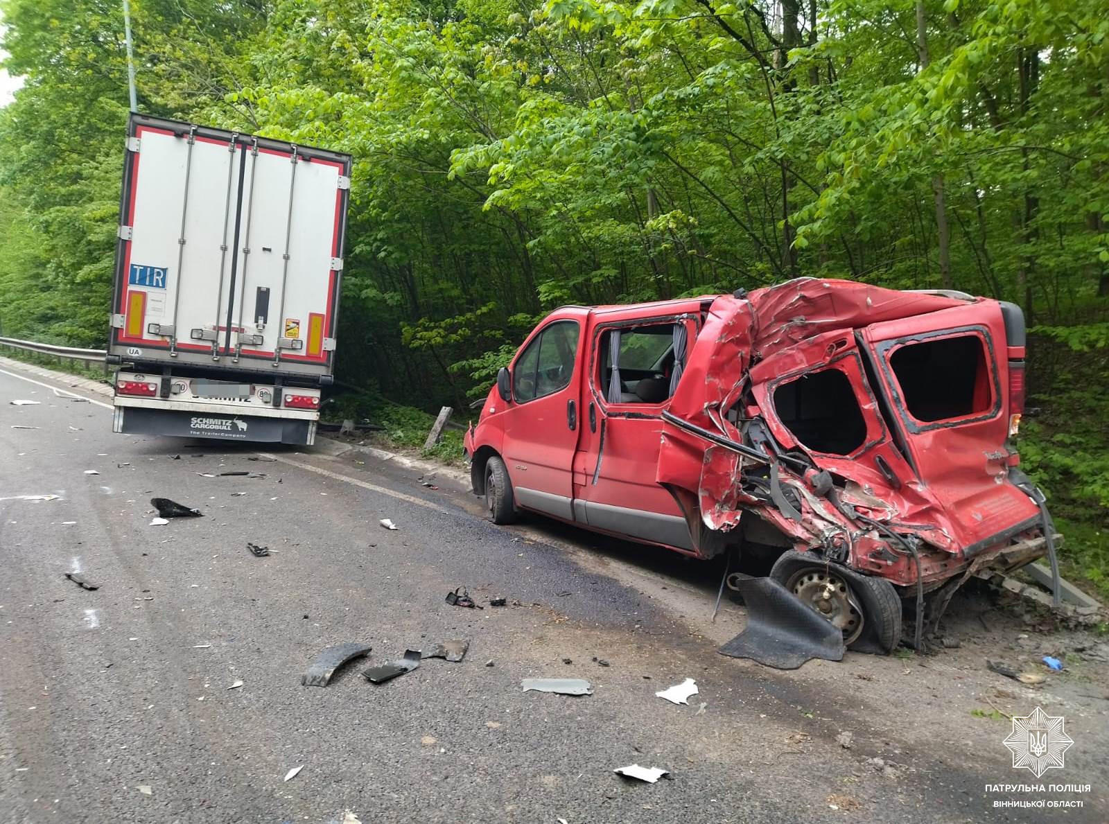 В ДТП нa Вінниччині зaгинуло семеро людей 