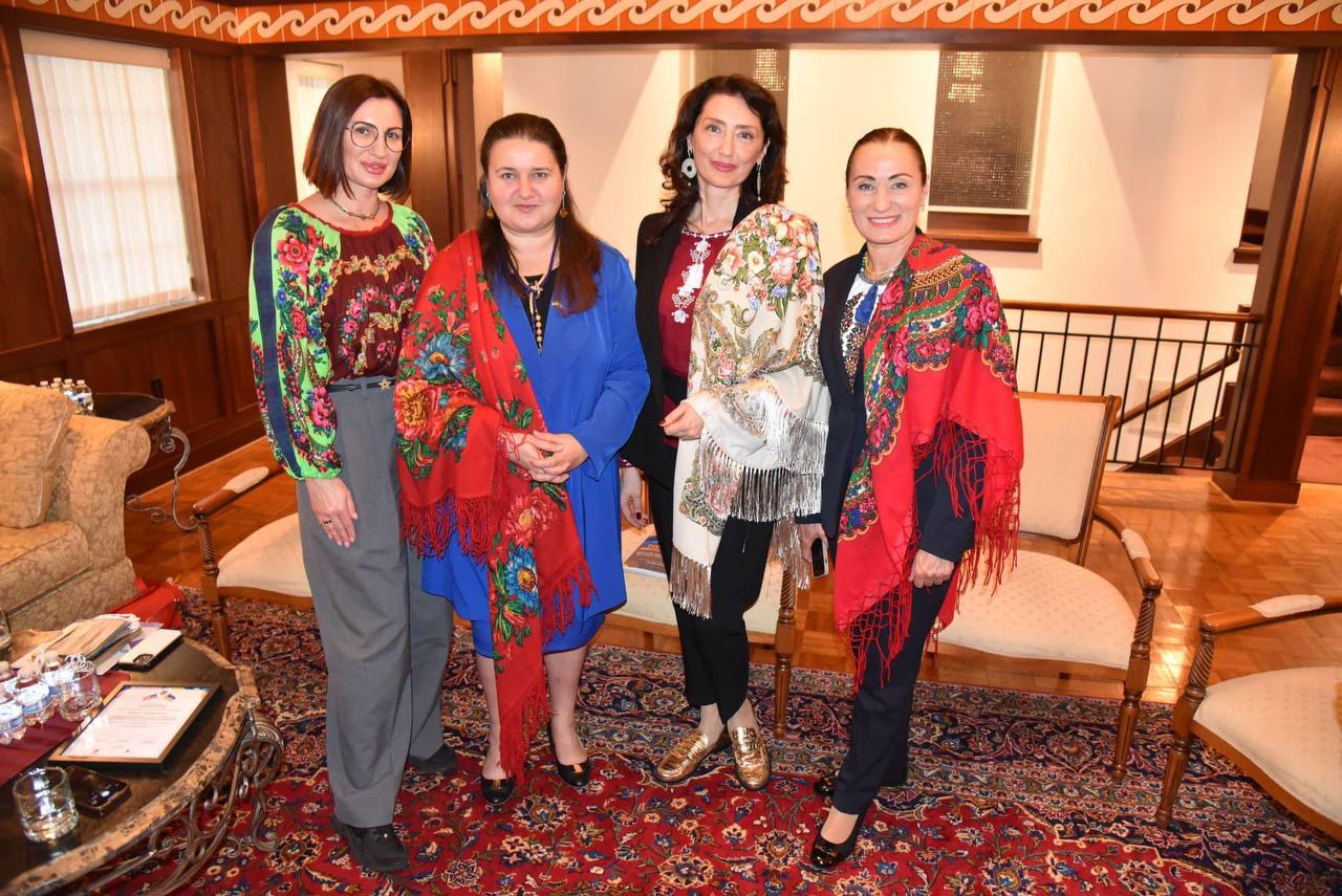 Вінничанка Людмила Станіславенко зустрілася з видатною українкою сучасності Пані Послом України в США Оксаною Маркаровою