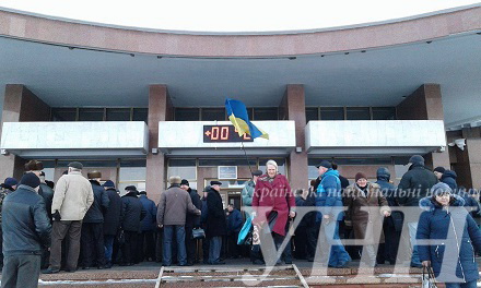 У Вінниці знову мітингують колишні правоохоронці