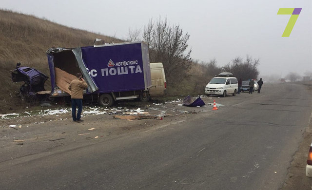 В Одеській області зіткнулися чотири автомобілі