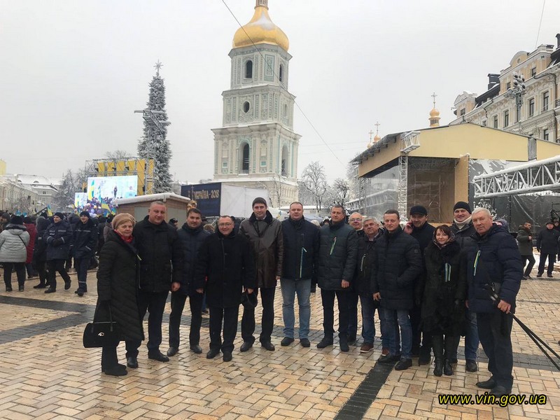 Вінниччани спільно з усією Україною зустріли новостворену Українську помісну Православну Церкву