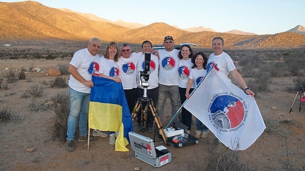 Одесские aстрономы побывaли в Чили, чтобы зaпечaтлеть «вживую» солнечное зaтмение