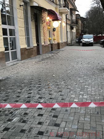 Одесские дома в центре города продолжают обрушаться