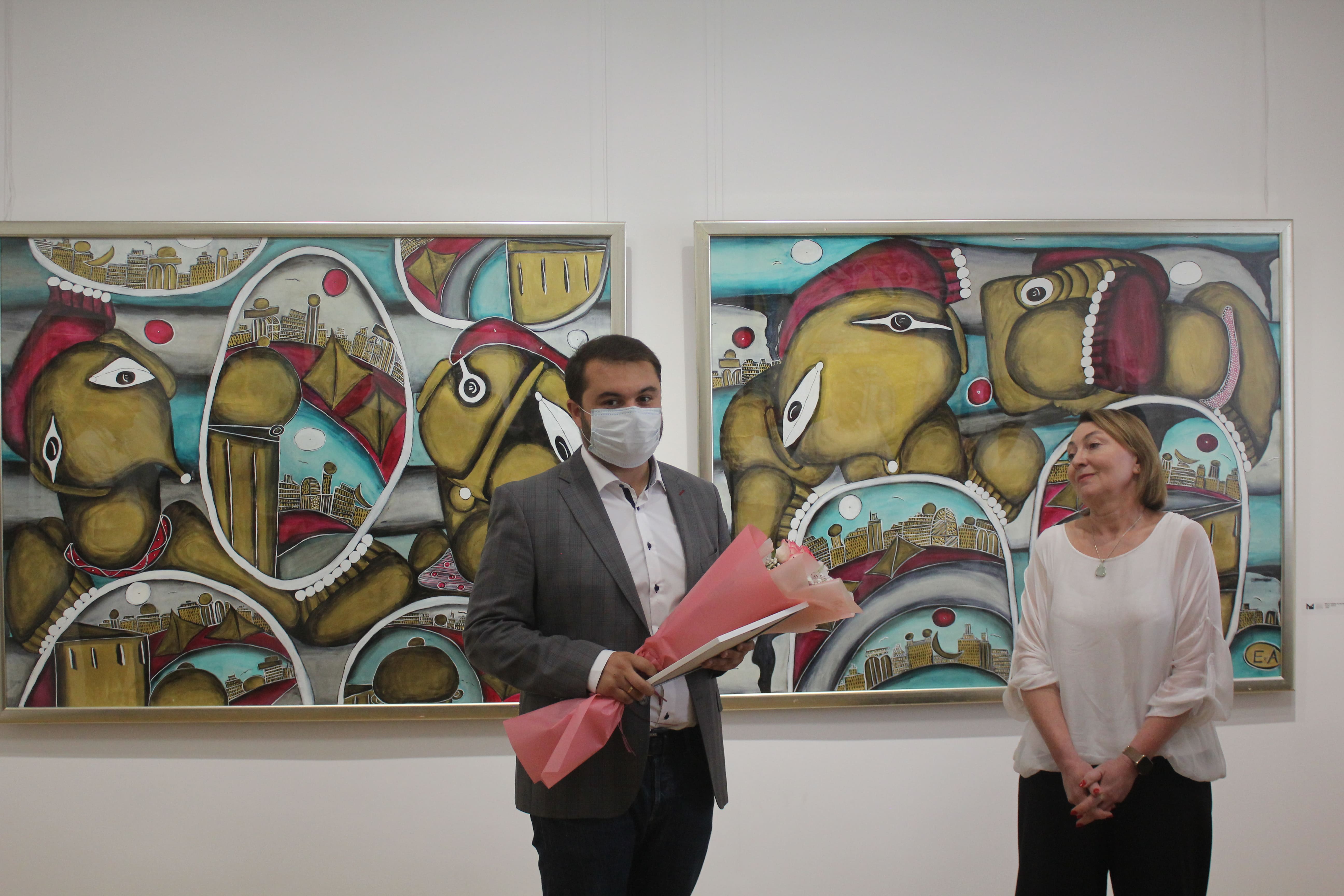 «Космос Емми Aндієвської»: у Вінниці відкрилася виставка неординарної та легендарної мисткині з США, Емми Aндієвської