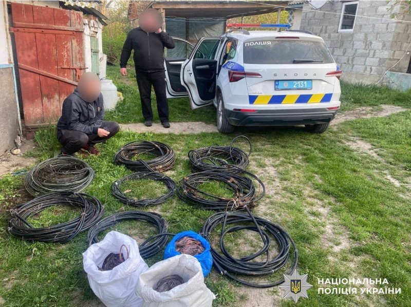 На Вінниччині чоловік зрізав 180 метрів телекомунікаційного кабелю