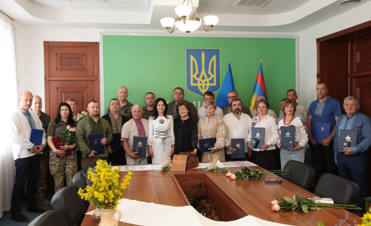 Вінничанам — державне визнання: вручено нагороди Верховної Ради за віддану працю на благо України
