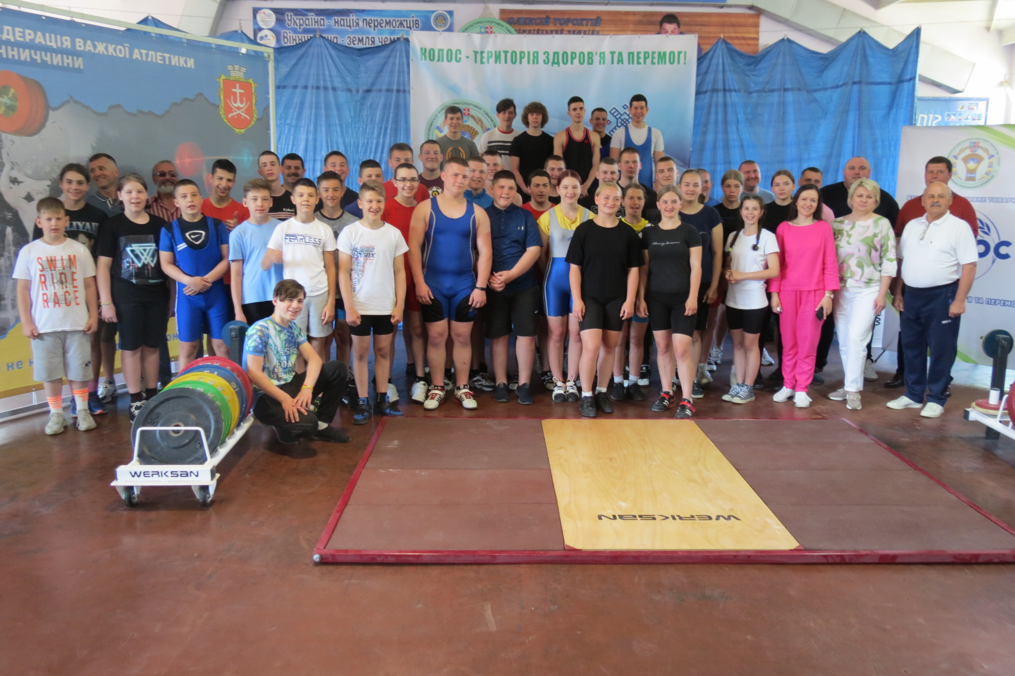 На Вінниччині нагородили найкращих у першому півріччі важкоатлетів