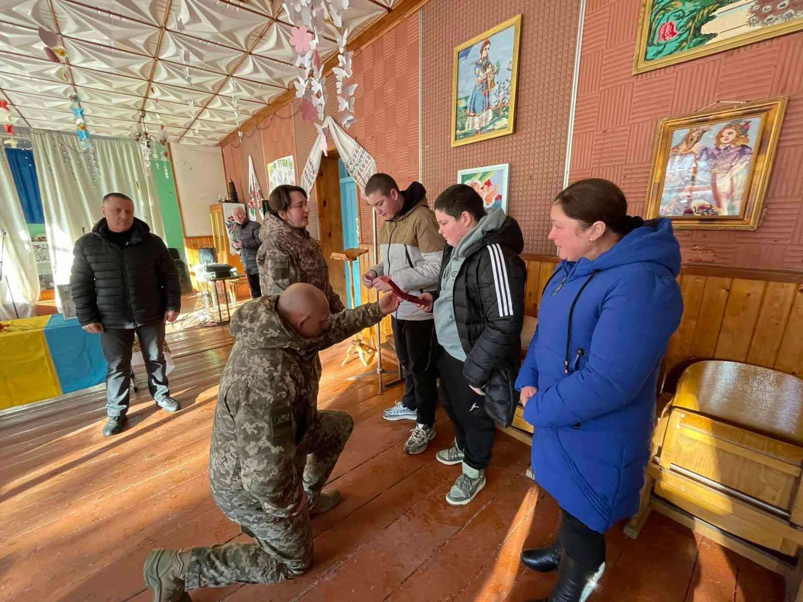 Родині загиблого воїна В’ячеслава Волянського вручили медаль «Захиснику Вітчизни» (посмертно)