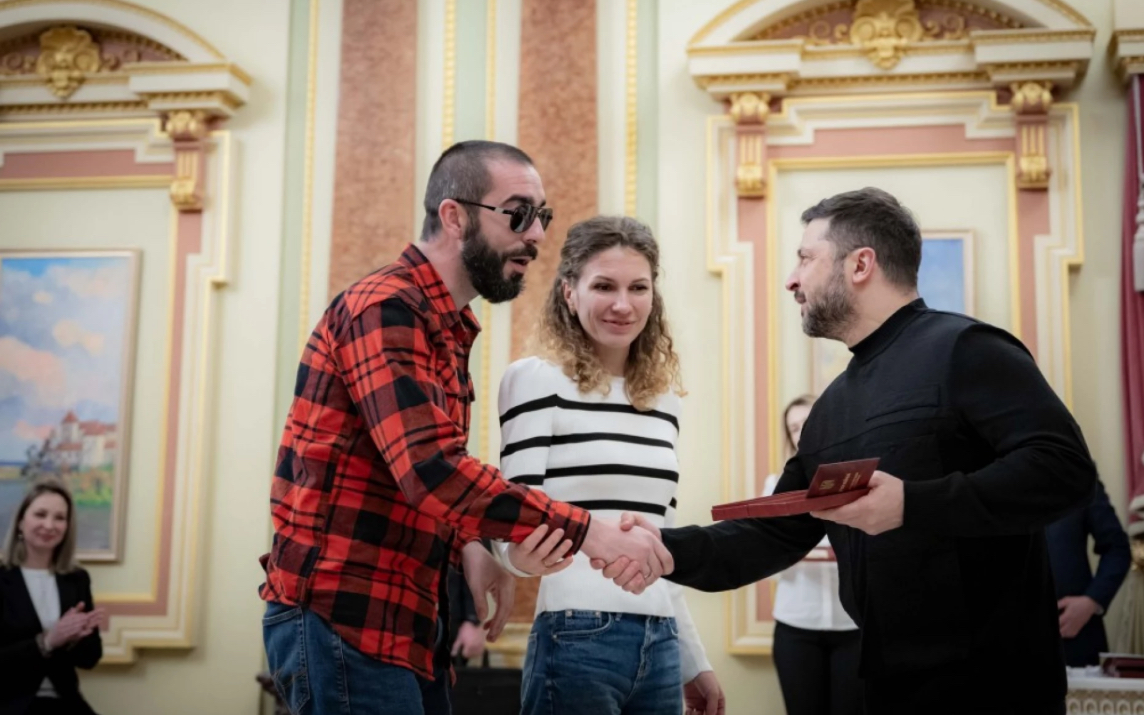 Зеленський відзначив нагородою ветерана й учасника Ігор Нескорених з Вінниччини