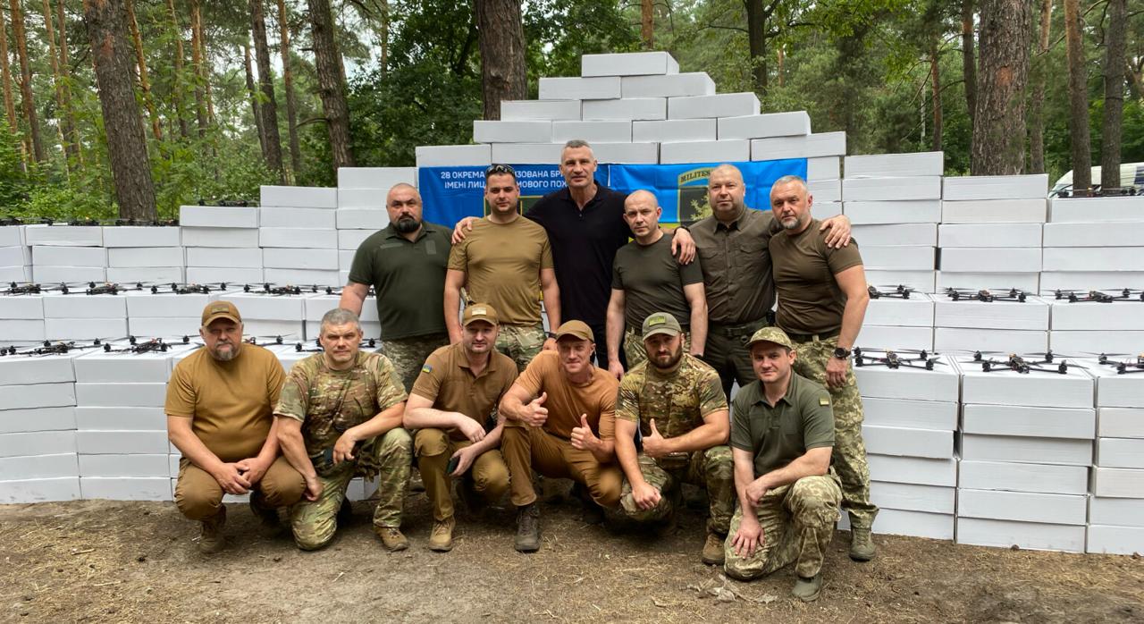 Кличко: FPV-дрони отримали 24 і 28 бригади ЗСУ
