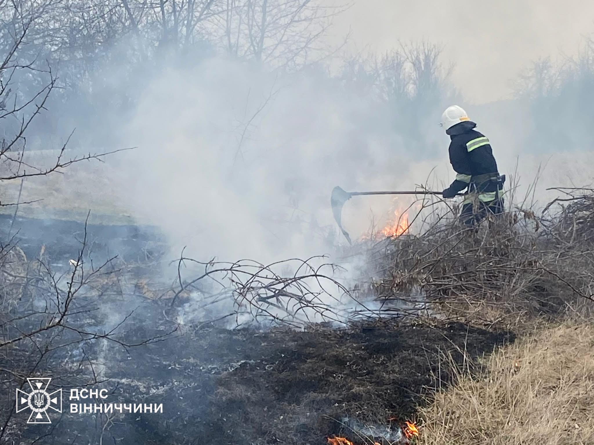 11 пожеж за добу: рятувальники Вінниччини боролися з вогнем у житловому секторі та екосистемах
