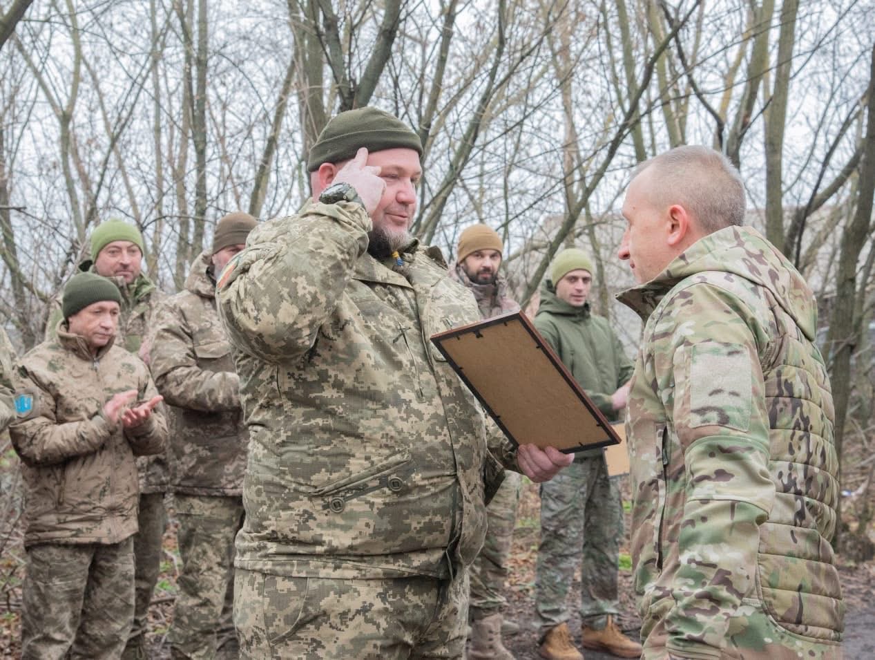 Захисника з Вінниччини Сергія Марущака нагородили «Золотим хрестом» Головнокомандувача ЗСУ
