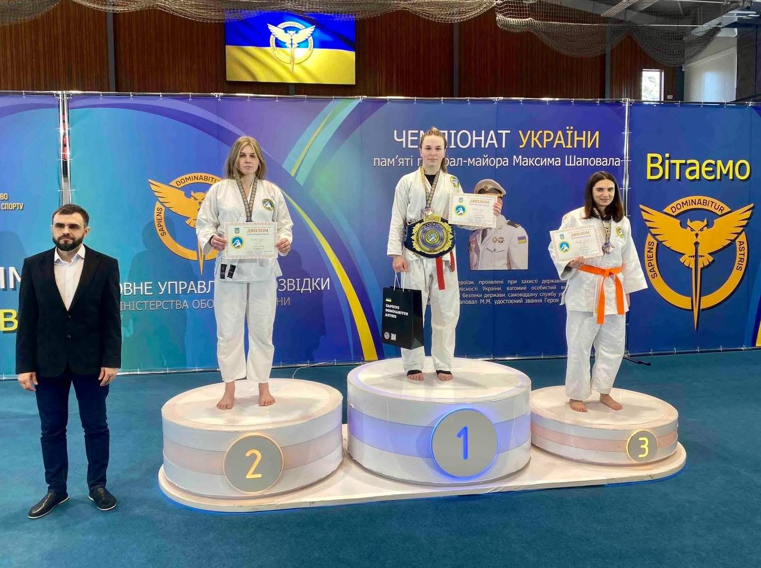 Яна Шелемба – чемпіонка України з рукопашного бою! 