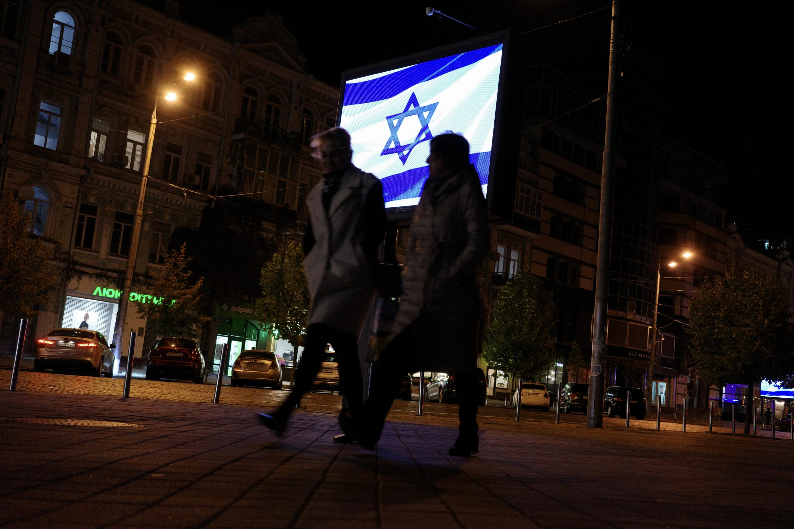 Кличко: У Києві на понад 350 цифрових носіях реклами півгодини транслювали прапор Ізраїлю