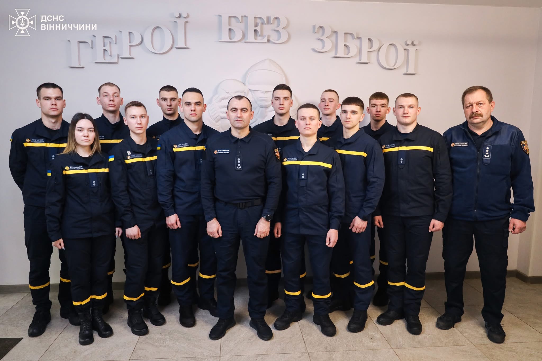 Вінницький гарнізон поповнився молодими офіцерами ДСНС