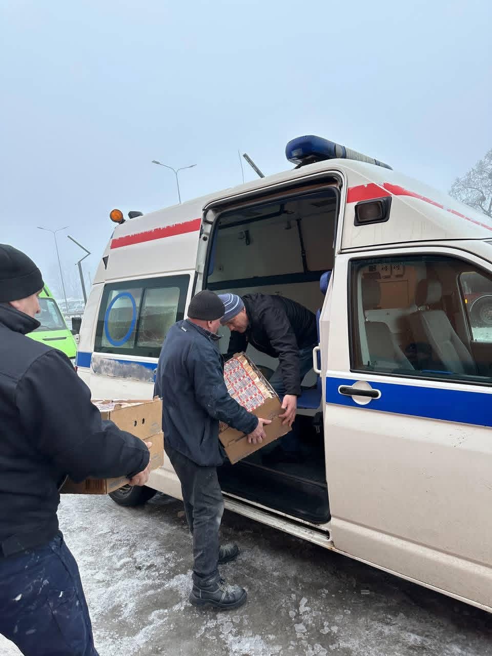 Гуманітарний хаб «Вінниця» отримав і передав 4 палети хліба від німецьких партнерів