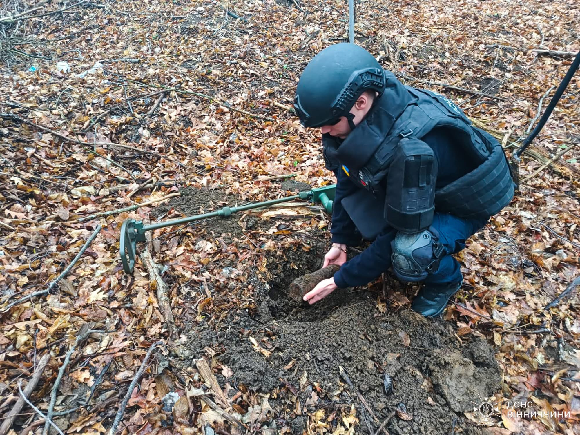 На Вінниччині сапери знищили боєприпаси часів Другої світової війни